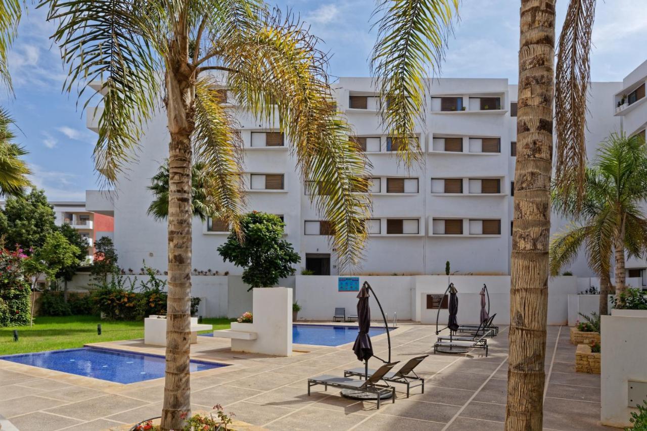 Luxury Apartment 100Sqm With Pool Near Beach Wifi Unlimited With Optical Fiber Agadir Luaran gambar